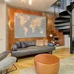 아파트 Designer Duplex Retreat 부쿠레슈티