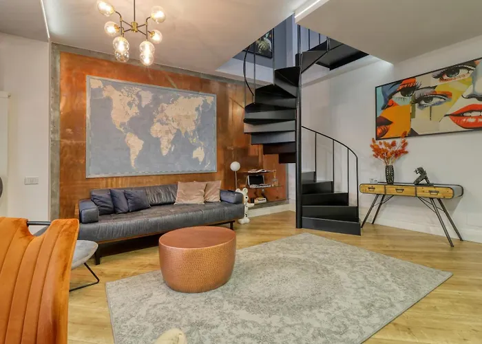 Designer Duplex Retreat Lejlighed *